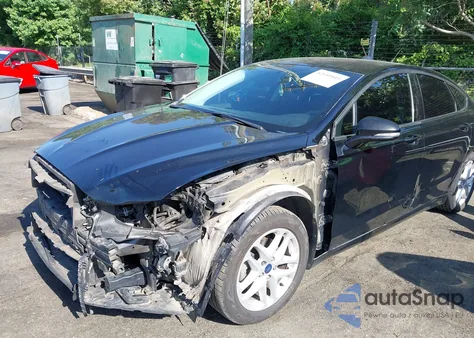 2016 Ford Fusion Se из США, поврежденный, VIN 3FA6P0H71GR388105